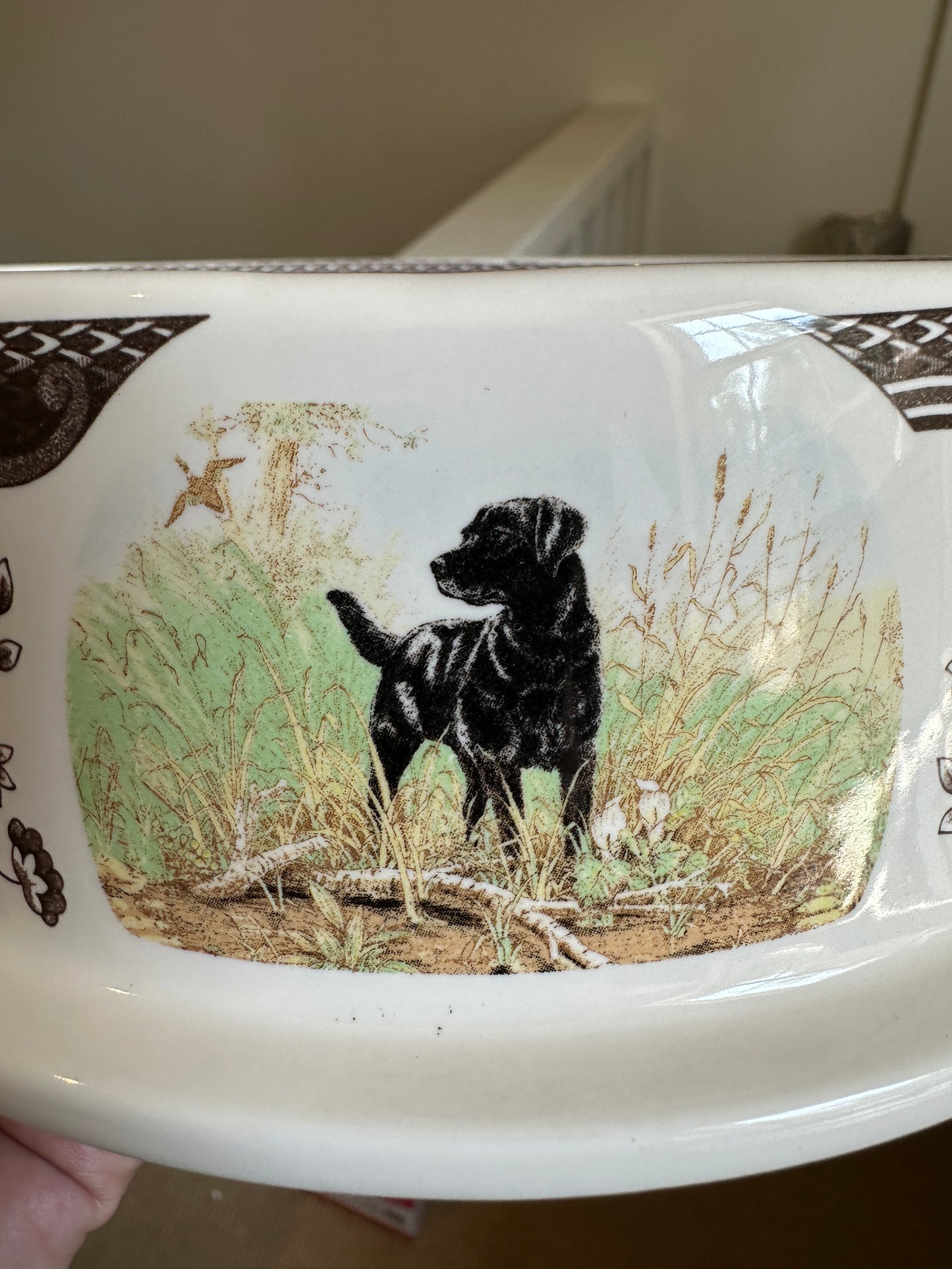 Spode Woodland Pet Bowl 8.5 inches