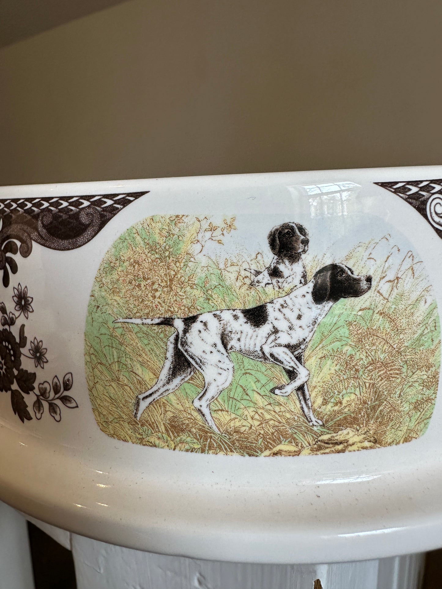 Spode Woodland Pet Bowl 8.5 inches