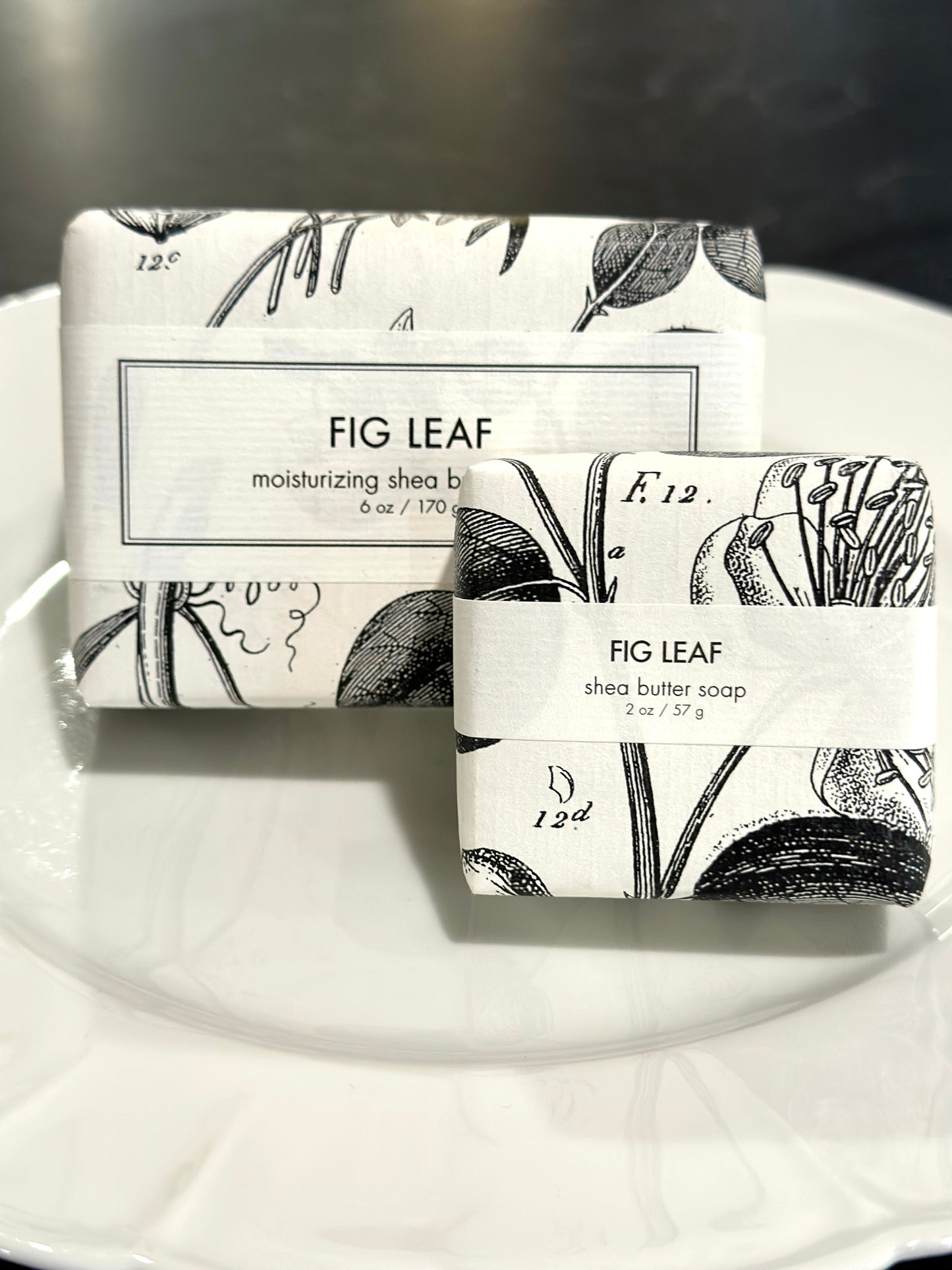 Fig Leaf Bar Soap and Guest Soap
