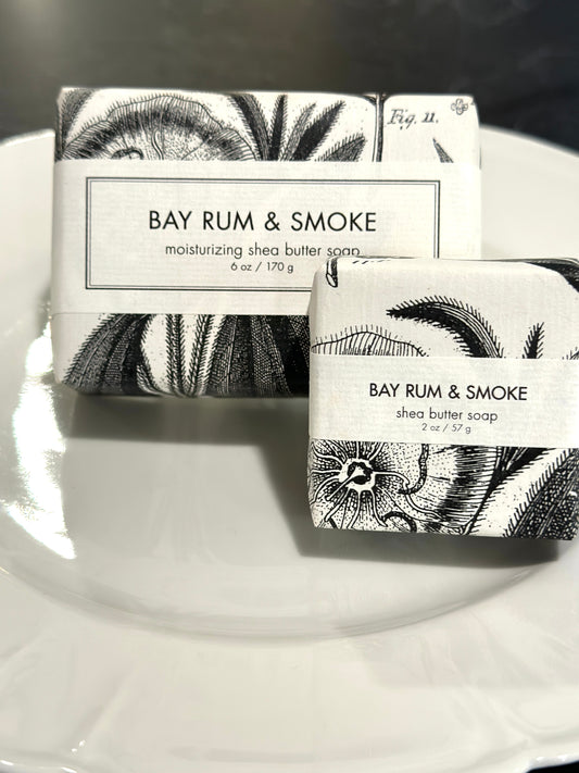 Bay Rum & Smoke Moisturizing Soap set