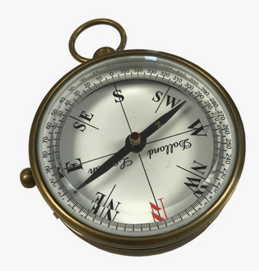 Solid Brass Maritime Compass