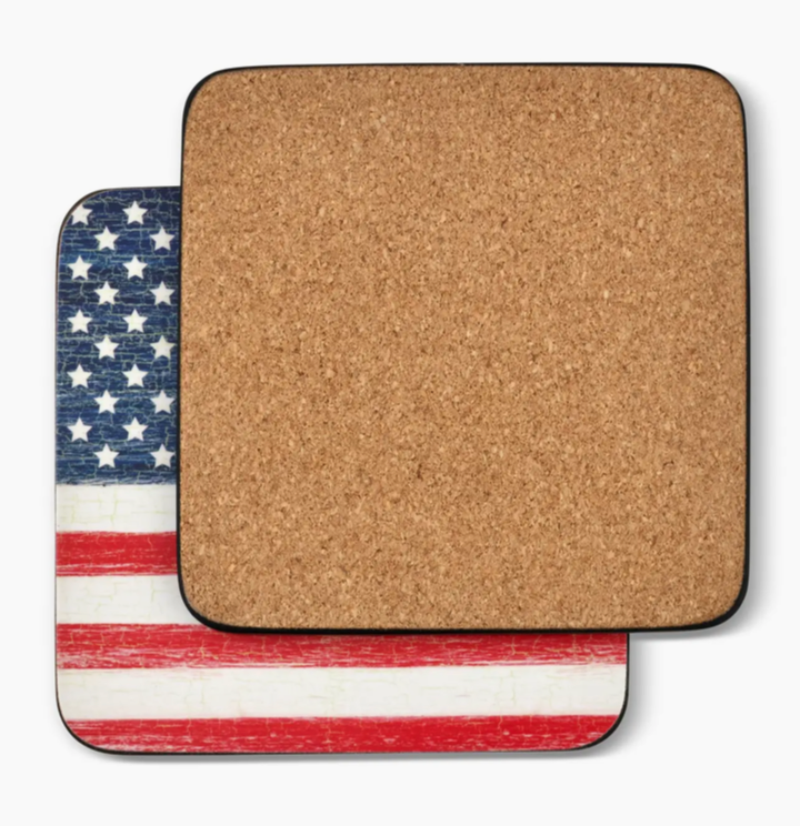 American Flag Coasters