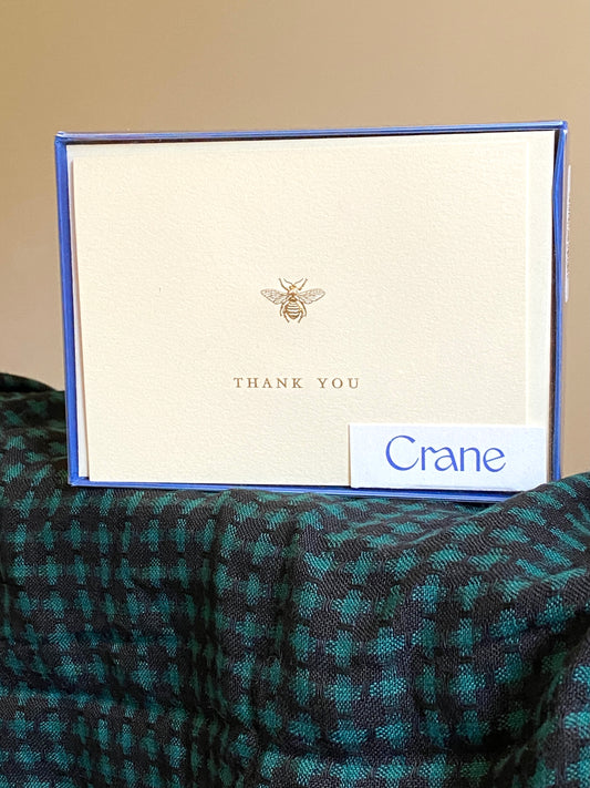 Bee Thank You Cards by Crane